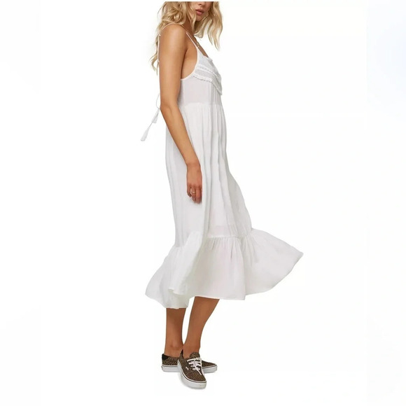 O'Neill White Midi Dress - Picture 3 of 8